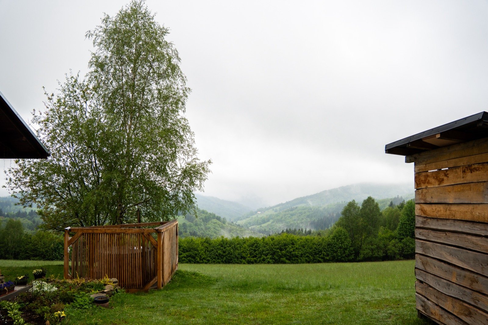 Garten mit Balia